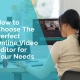 How to choose the perfect online video editor