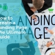 How to create a landing page