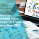 Defend negative SEO