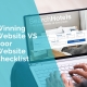 Wining website checklist