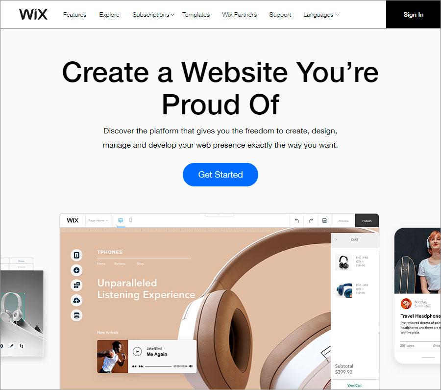 Wix Website Builder