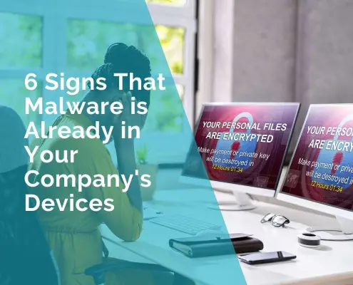 Signs of malware