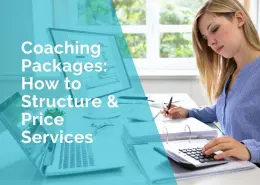 Coaching packages - how to structure and price services