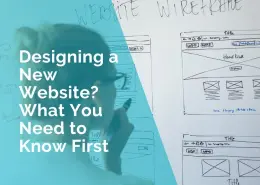 designing a new website