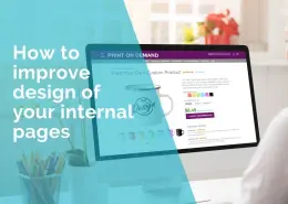 Improve design of your internal pages