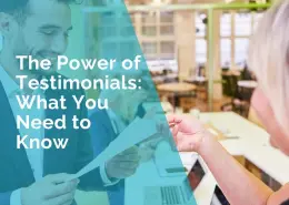 The power of testimonials